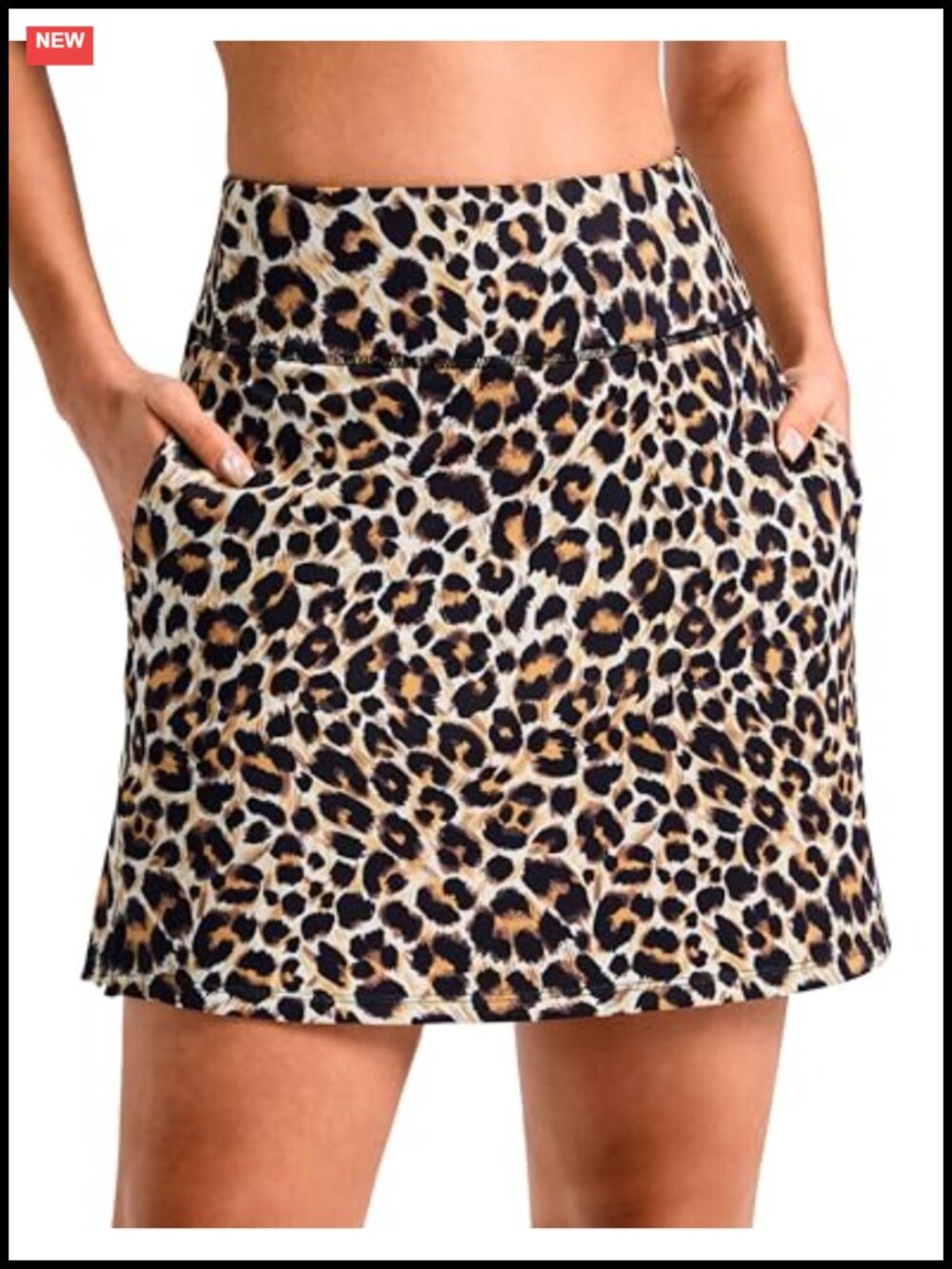 Women's High Waisted A-Line Skort with Pockets Golf Tennis Athletic